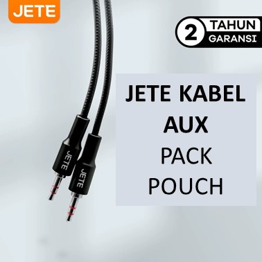 JETE Kabel Aux Male to Male (Pack Pouch)