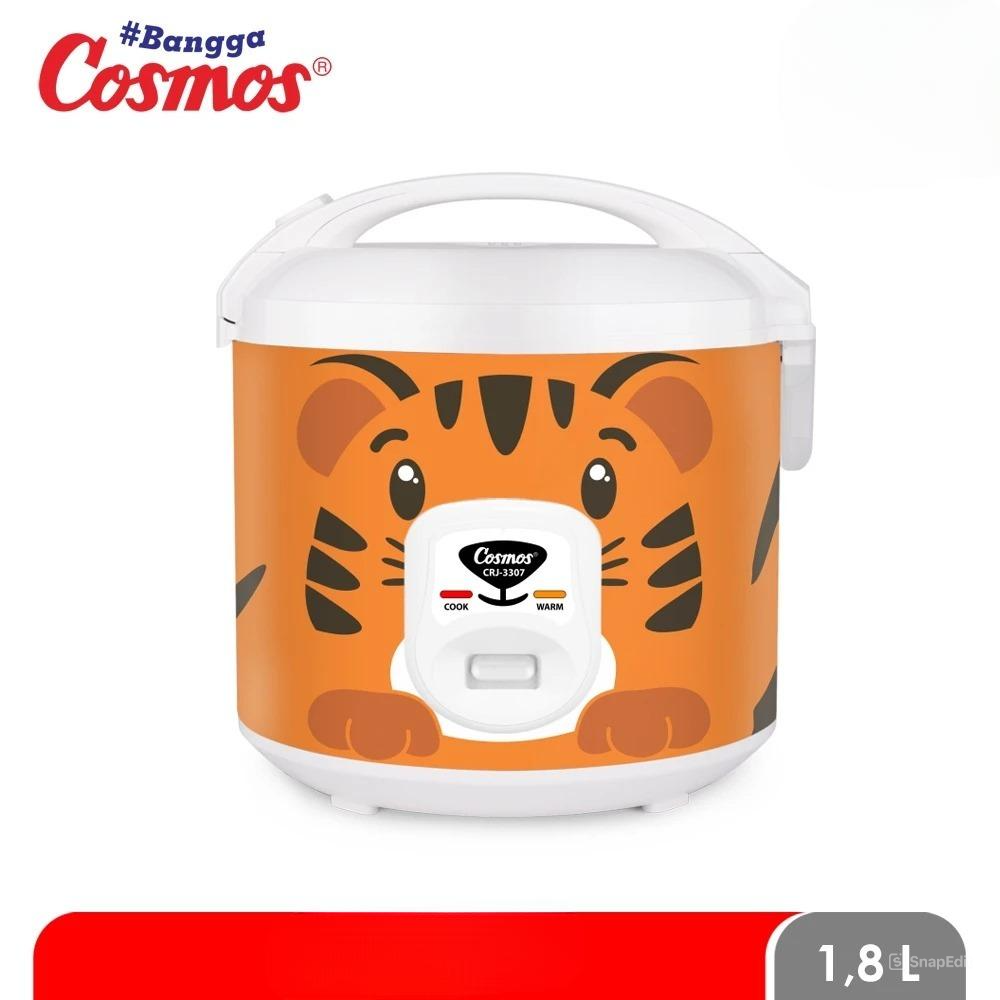 Cosmos Rice Cooker Fabelia Series CRJ-3307 Tiger - 1.8L 400W/220V Penanak Nasi