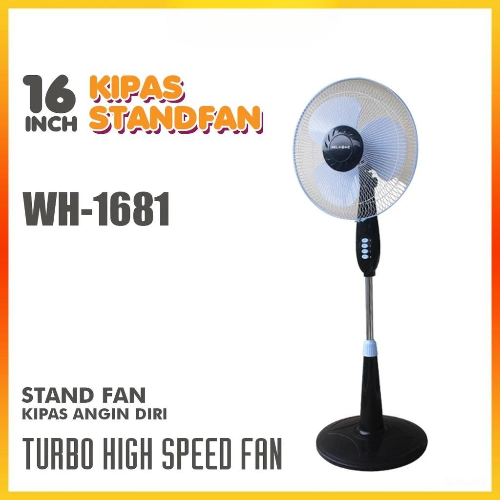Welhome Kipas Angin Berdiri WH-1681 50Watt