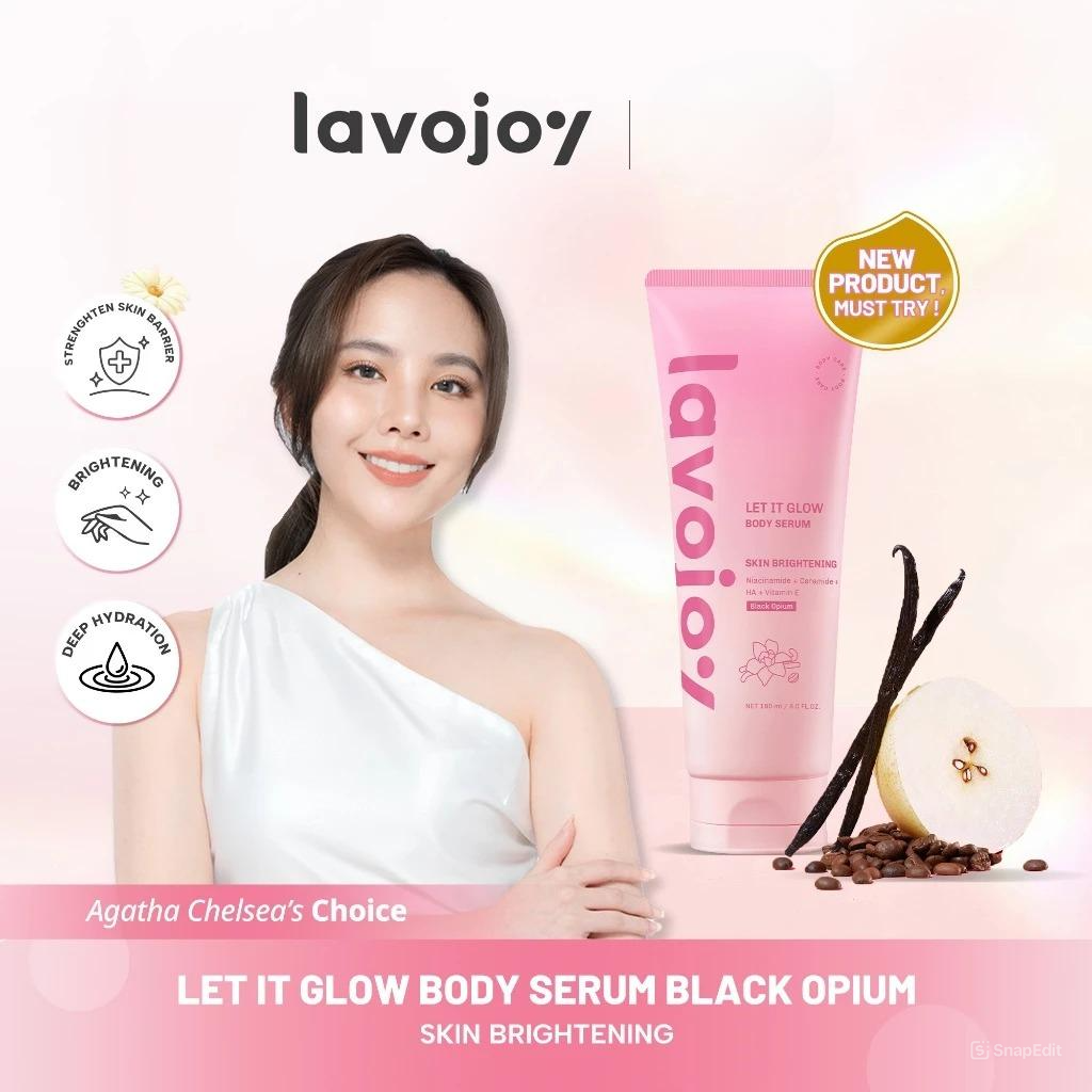 Lavojoy Let It Glow Black Opium Skin Brightening Body Serum 180ml