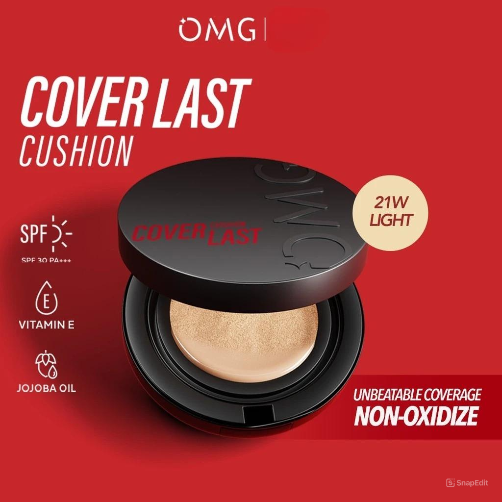 Oh My Glam Coverlast Cushion 15gr - 21W Light (OMG)