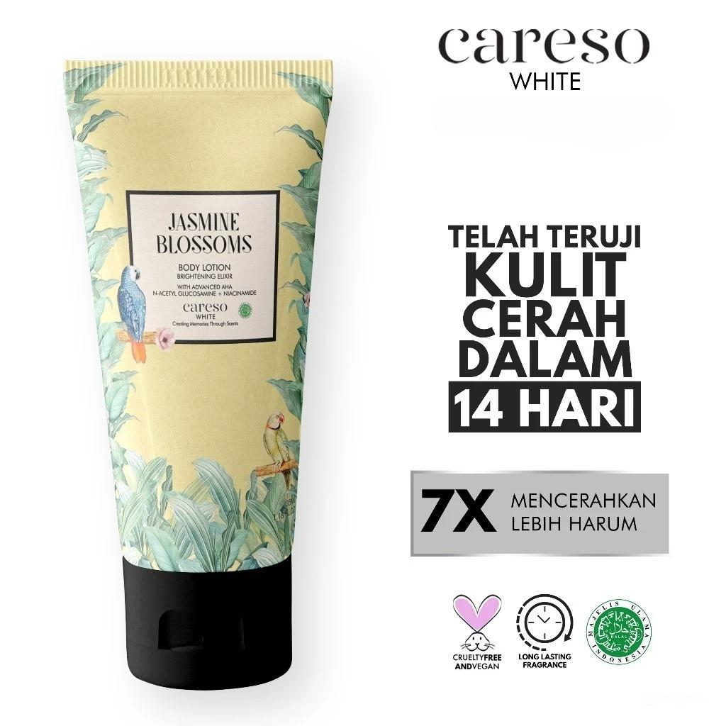Careso Body Lotion Brightening Elixir 50ml (Tube) - Jasmine Blossoms