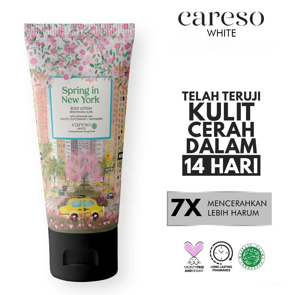 Careso Body Lotion Brightening Elixir 50ml (Tube) - Spring in New York