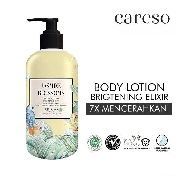 Careso Body Lotion Brightening Elixir 300ml (Pump) - Jasmine Blossoms