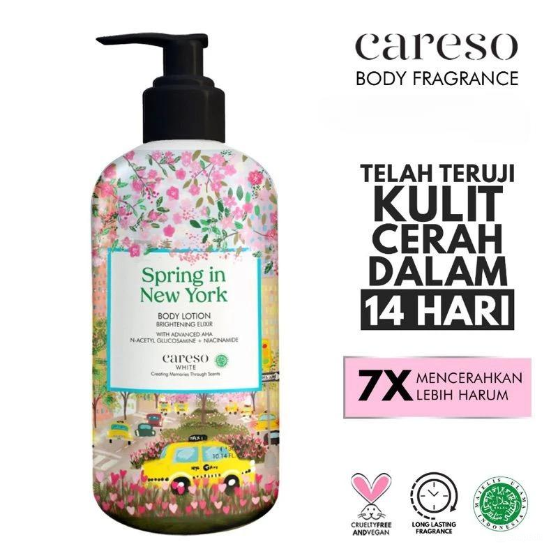 Careso Body Lotion Brightening Elixir 300ml (Pump) - Spring in New York