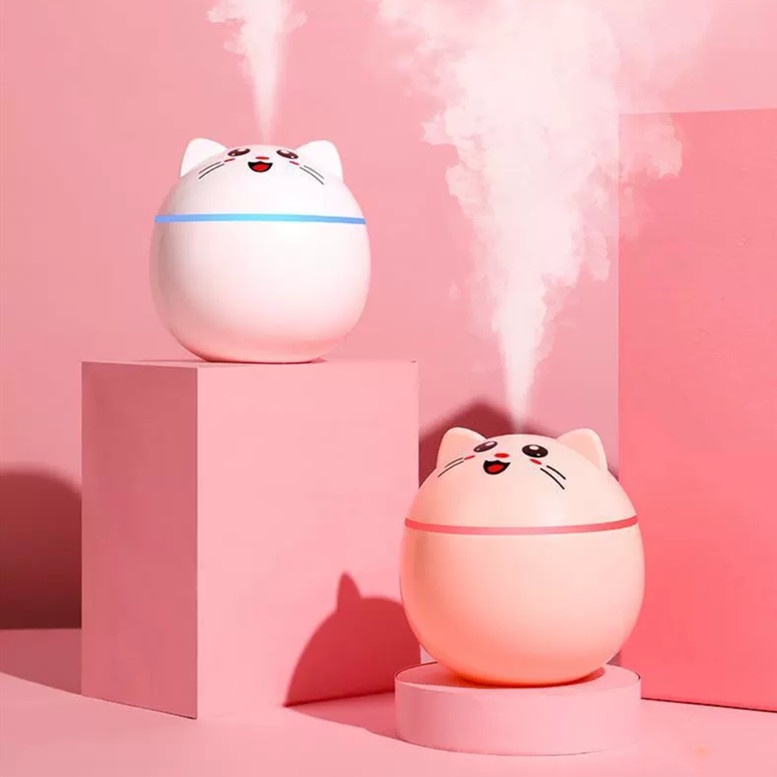 Humidifier Fortune Cat Mini 9cm Kapasitas 300ml