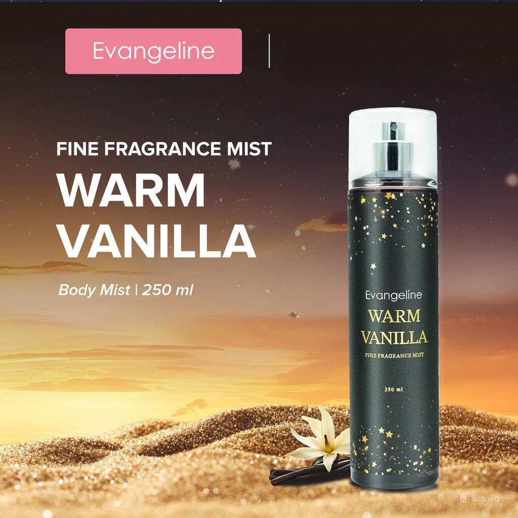 Evangeline Fine Fragrance Body Mist 250ml - Warm Vanilla