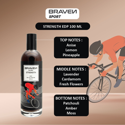 Braven Eau De Parfum Sport 100ml - Strength