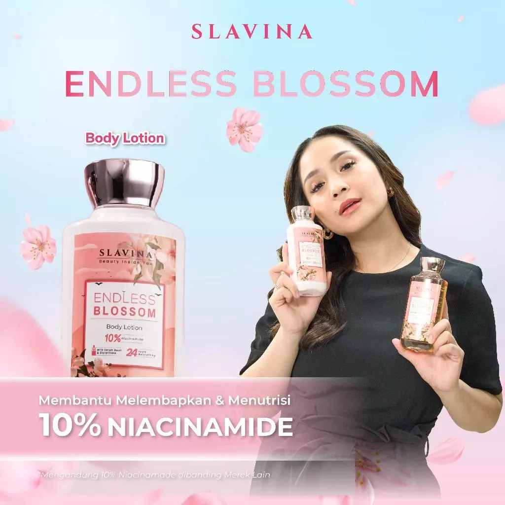 Slavina Body Lotion 350ml - Endless Blossom