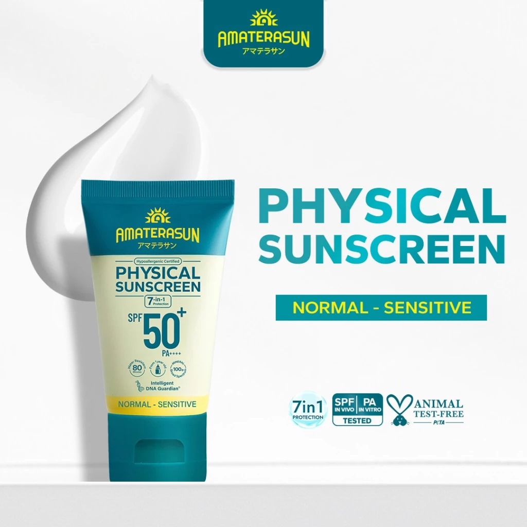 Amaterasun Physical Sunscreen SPF 50+ PA++++ 30gr