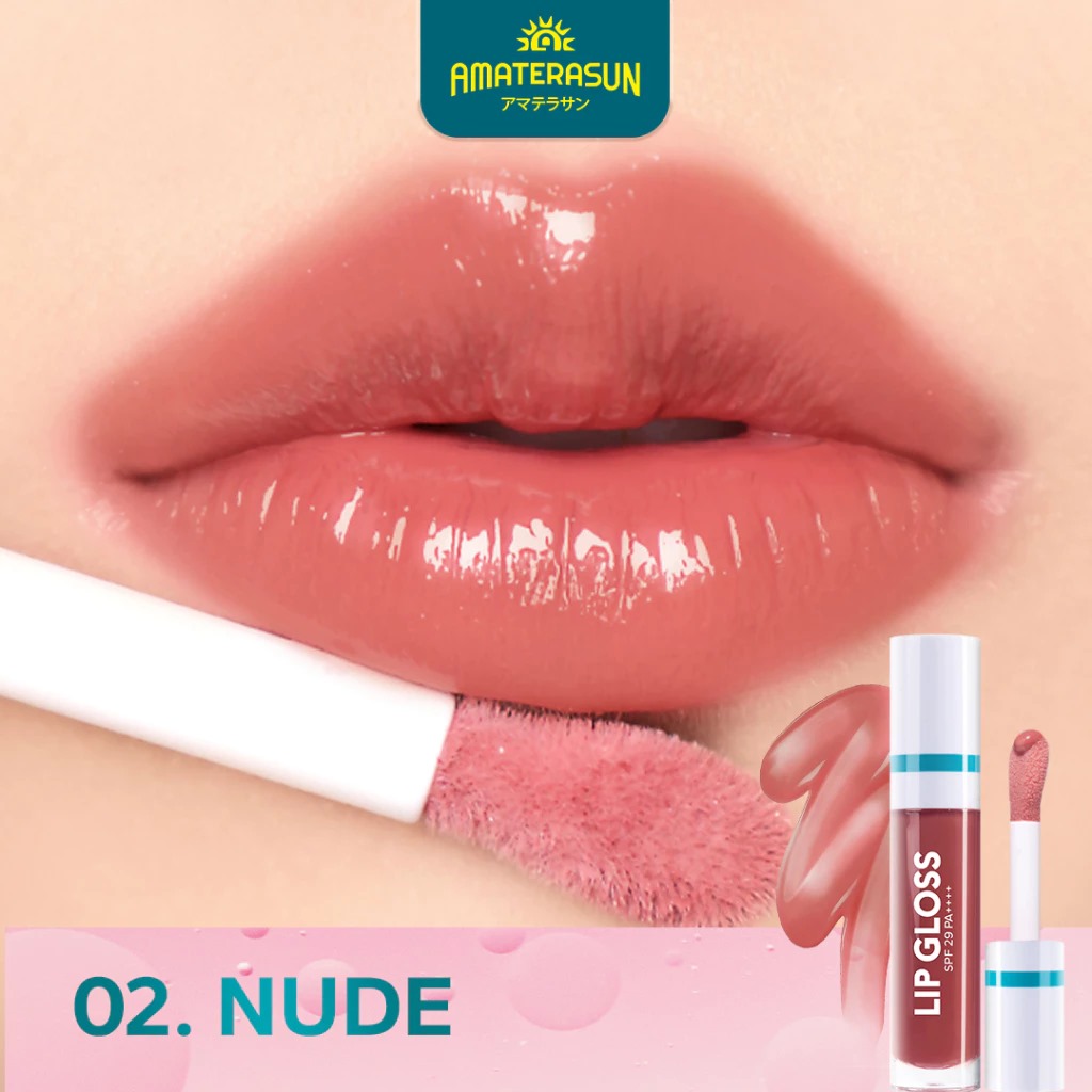 Amaterasun Lip Gloss SPF29 PA++++ - 02 Nude