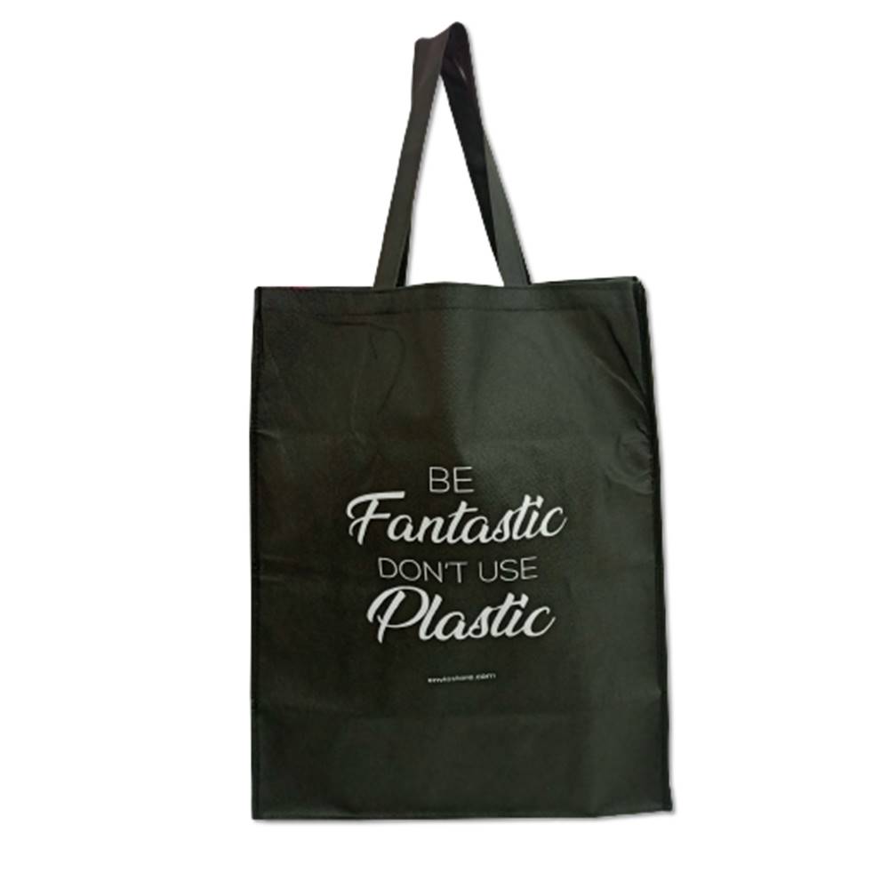 Envio Store Tas Belanja Hitam Kecil 37x30cm (Reusable Bag)