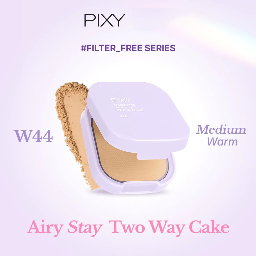 Pixy Airy Stay Two Way Cake 4gr - W44 Medium Warm
