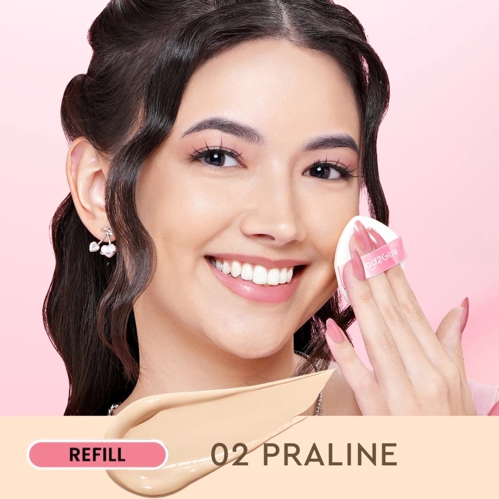 Glad 2 Glow Perfect Cover Cushion REFILL 11gr - 02 Praline