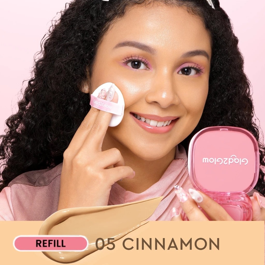 Glad 2 Glow Perfect Cover Cushion REFILL 11gr - 05 Cinnamon