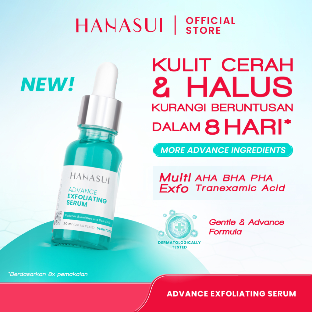 Hanasui Serum Advance Exfoliating Serum 20ml (Tosca)