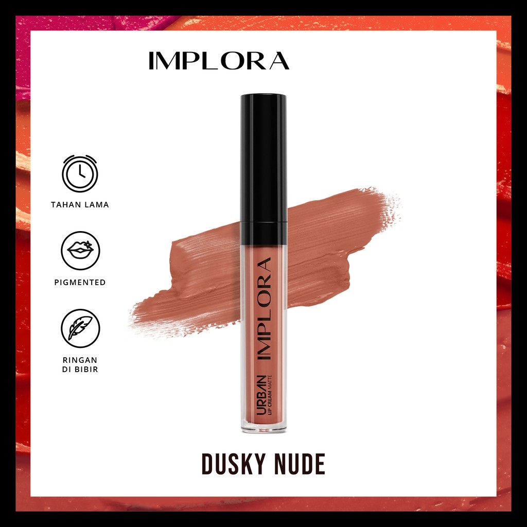 Implora Lip Cream 01 Dusky Nude