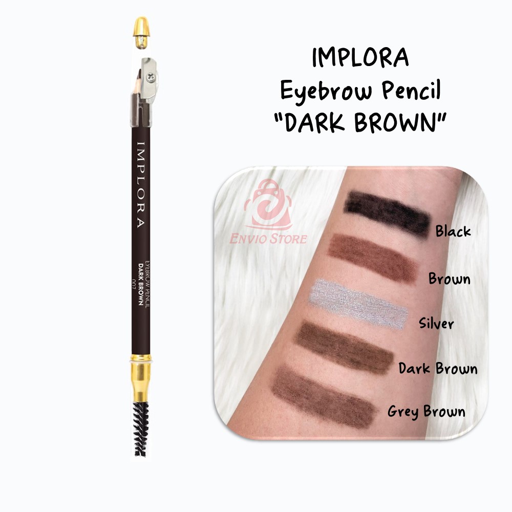 Implora Pensil Alis DARK BROWN - Eyebrow Pencil
