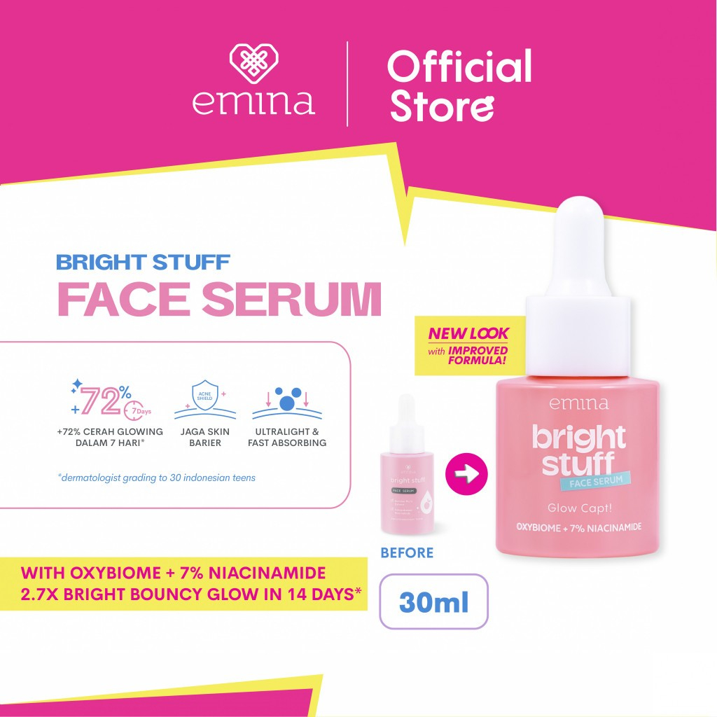 Emina Bright Stuff Face Serum 30ml