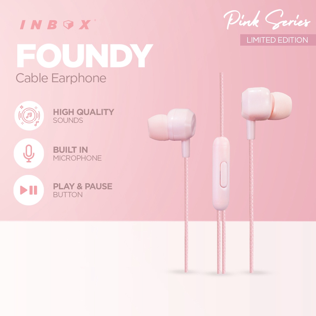 INBOX Pink Series - Handsfree Foundy (Limited Edition)