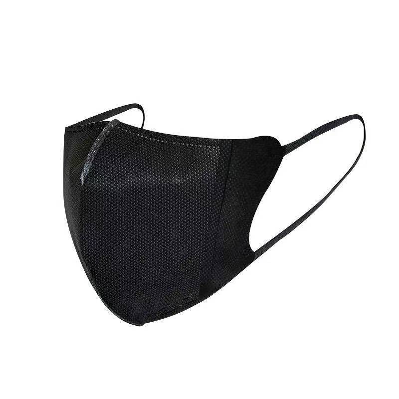 (Isi 50) Masker Duckbill HITAM Dewasa - Disposable Mask
