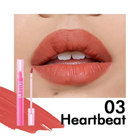Dazzle Me Misty Matte Lip Cream 2.2gr - 03 Heartbeat