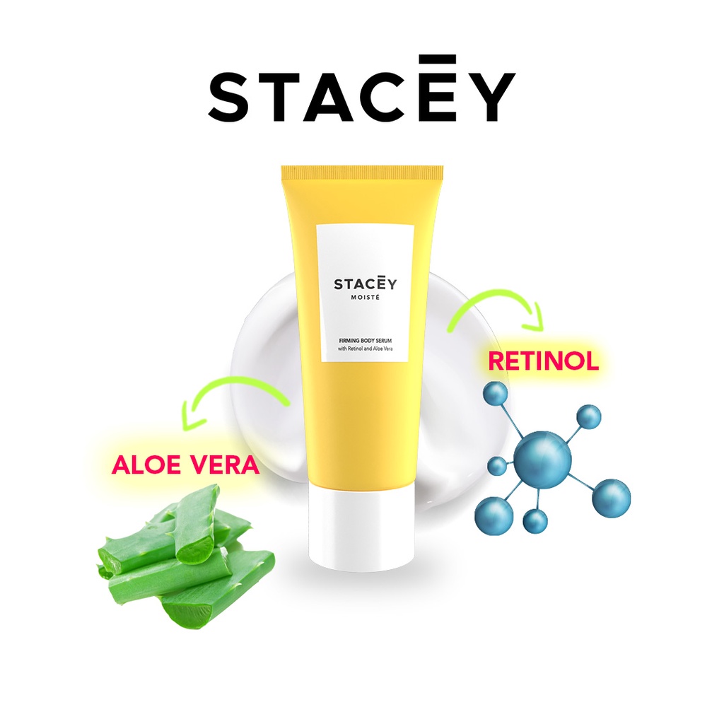 Stacey Moiste Body Serum 180ml - Firming (Kuning)